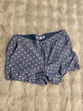 Old Navy Blue Polka Dot Women's Shorts